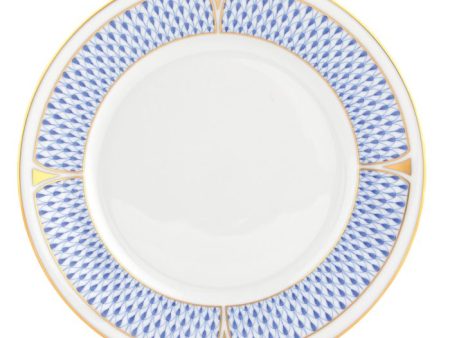 Art Deco Blue Salad Plate Online Hot Sale