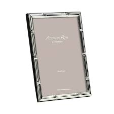 Bamboo Silver Plated 4x6 Frame For Cheap