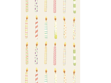 Birthday Candles Guest Napkins- Pack of 16 Cheap