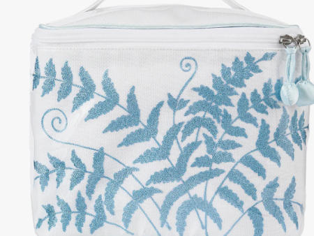 Fern Blue Train Case Online Hot Sale