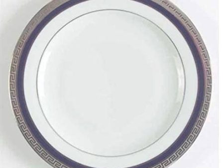 Athos Blue Platinum Bread Plate For Cheap