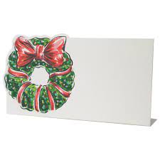 Holiday Wreath Place Card Sale