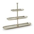 Silver Etagere 3-Tier Server For Cheap