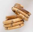 Wrapped Bamboo Napkin Rings | Set of 4 on Sale