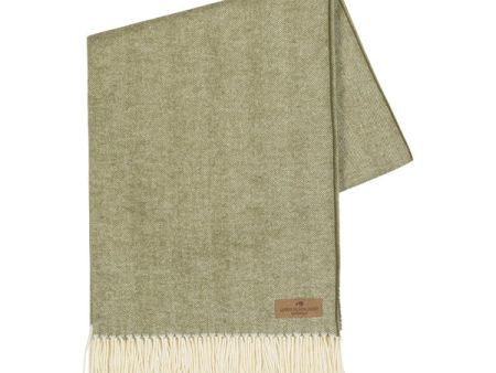 Thyme Italian Herringbone Throw Sale