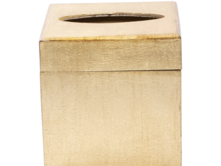 Florentine Wooden Gold Tissue Box Online now