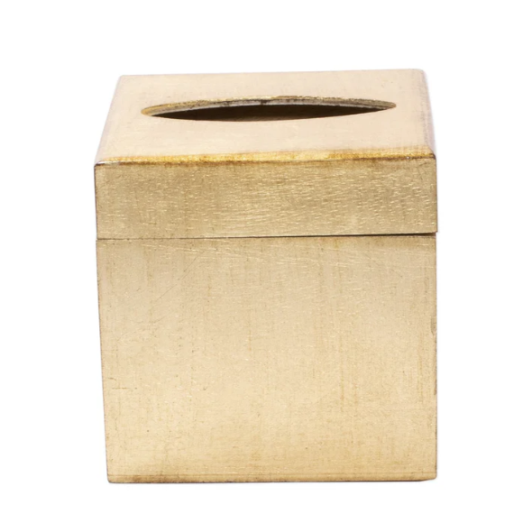 Florentine Wooden Gold Tissue Box Online now