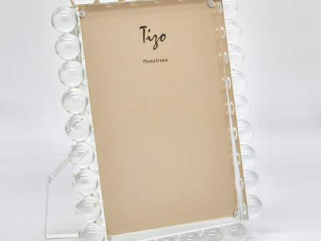 Acrylic Frame w Clear Bubbles Cheap