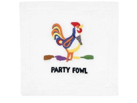 Party Fowl Cocktail Napkins Hot on Sale