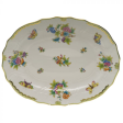 Queen Victoria Green Oval Platter-17 inch Online Sale