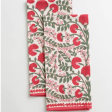 Cactus Flower Scarlet & Rose Tea Towels-Set of 2 on Sale