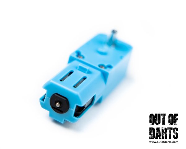 Blue Half-Metal Gear 3-6V Single Axis Motor (works on 12v for light duty) 1:90 Online Sale