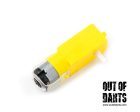 Plastic gear motor Yellow 12V Single axis (For D-Dart Tempest) Sale