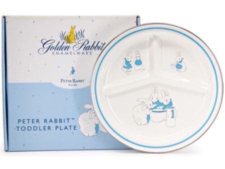 Boy Bunnies Toddler Plate Sale