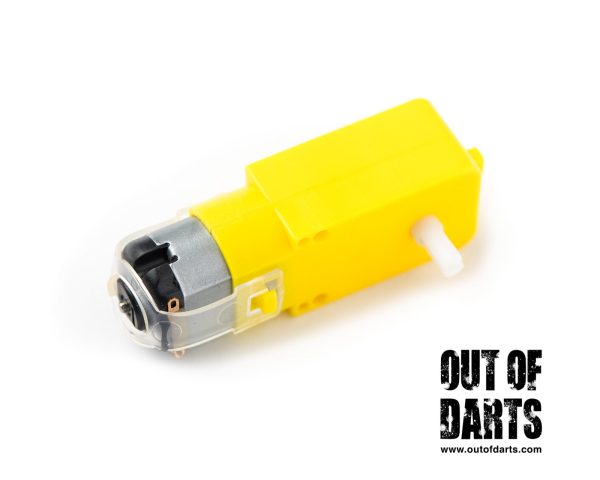 Plastic gear motor Yellow 12V Single axis (For D-Dart Tempest) Sale