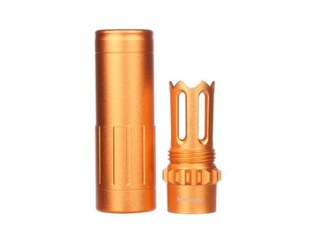 Worker Ghost Style Muzzle Flash Hider w  Supressor For Discount