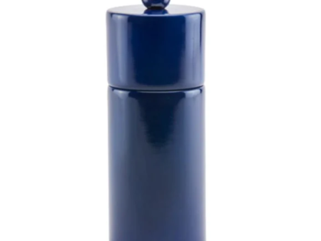 Navy Mini Pillar Salt or Pepper Mill Discount