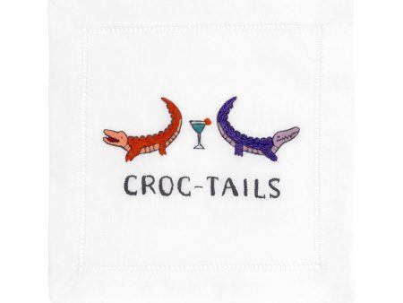 Croc-Tails Cocktail Napkins For Discount