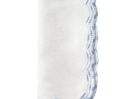 Belgravia Blue Napkins- Set of 4 Hot on Sale