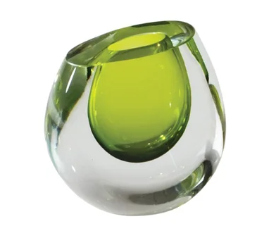 Color Drop Vase-Lime Cheap