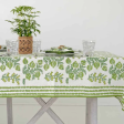 Pom Bells Green Tablecloth-60x120 Online now