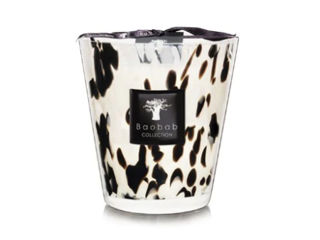 Pearls Black Candle-Max 16 on Sale