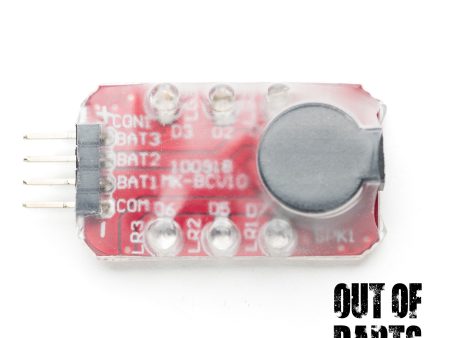 LiPo Voltage alarm MINI-size buzzer only- for safe operation (Balance port connector) Online