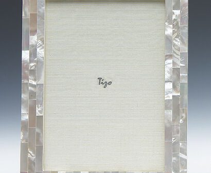 Pearl White Mother of Pearl 5x7 Frame Discount