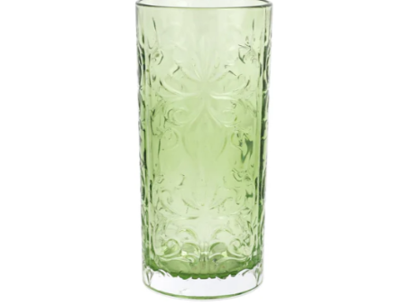 Barocco Mint Green High Ball Glass For Discount