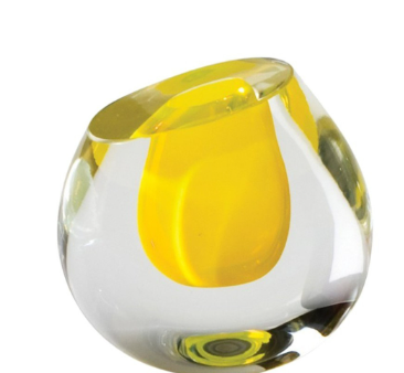 Color Drop Vase-Lemon Online Hot Sale