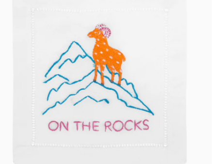 On The Rocks Cocktail Napkins Fashion