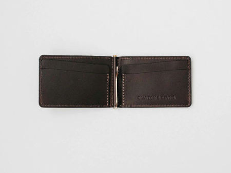 Dark Brown Bar Wallet Sale