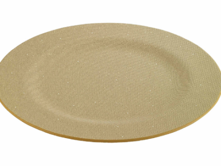 Gem Charger Plates-Gold Fashion