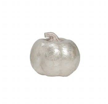 4  Small Capiz Pumpkin (White) Cheap