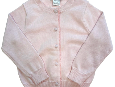 Cardigan with Ruffle- Pink Online