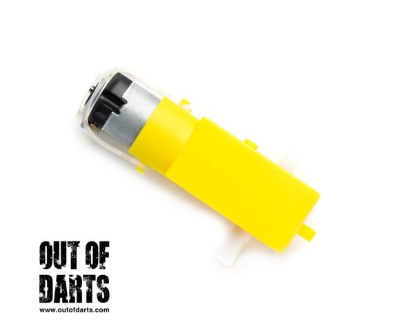 Plastic gear motor Yellow 12V Single axis (For D-Dart Tempest) Sale