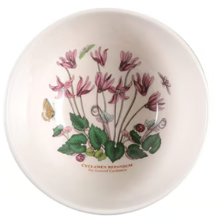 Botanic Garden 5.5  Fruit Salad Bowl - Ivy-Leaved Cyclamen Online Sale