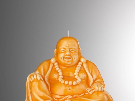 Buddha Candle Orange Fashion