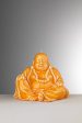 Buddha Candle Orange Fashion