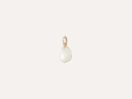 14k Petite Baroque Pearl Charm Supply