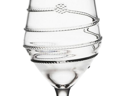 Amalia Acrylic Clear Goblet Online now