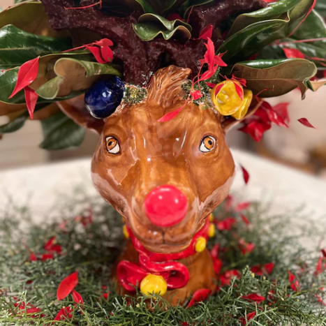 Hanz, Ceramic Reindeer Head Vase Online Hot Sale