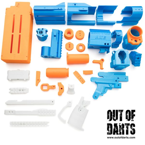 Sillybutts Battle Axe 3D Parts + Hardware Kit Fashion