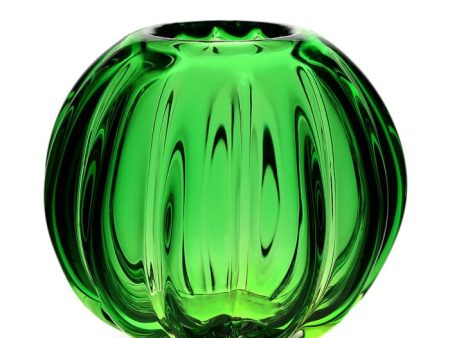 Amalfi Pumpkin Vase 10  Green Online Hot Sale