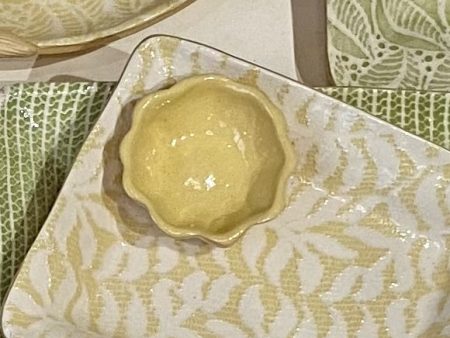 Butter Mini Scallop Dip Bowl Online Sale