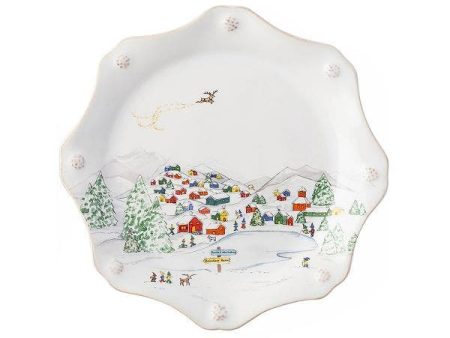 Berry & Thread North Pole Dessert Salad Plate on Sale