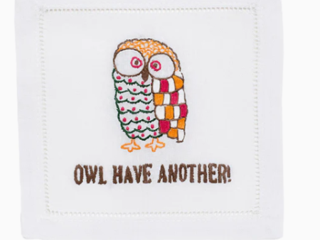 Owl Have Another Cocktail Napkins Online Sale