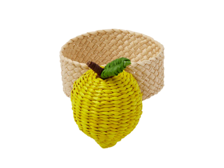 Orchard Napkin Ring - Lemon Online