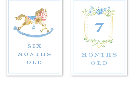 Joys of Boys Milestone Cards on Sale