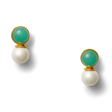 Bold Lady Semi Precious Earring White Pearl Cheap